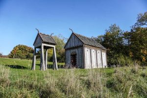 Stavkirken ved Moesgaard
