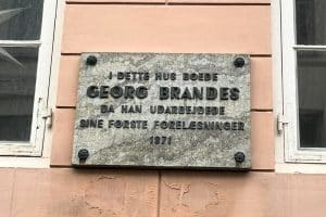 Her boede Georg Brandes i 1871