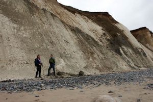 Rytsebæk Strand på Møn