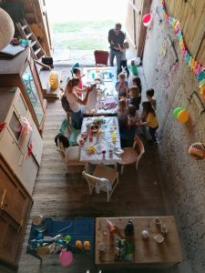 Kindergeburtstag - Festtafel