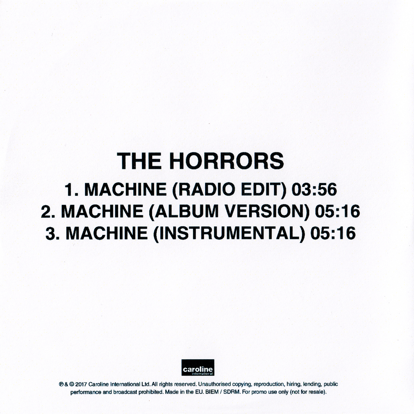 Machine - RunOutGrooves.com