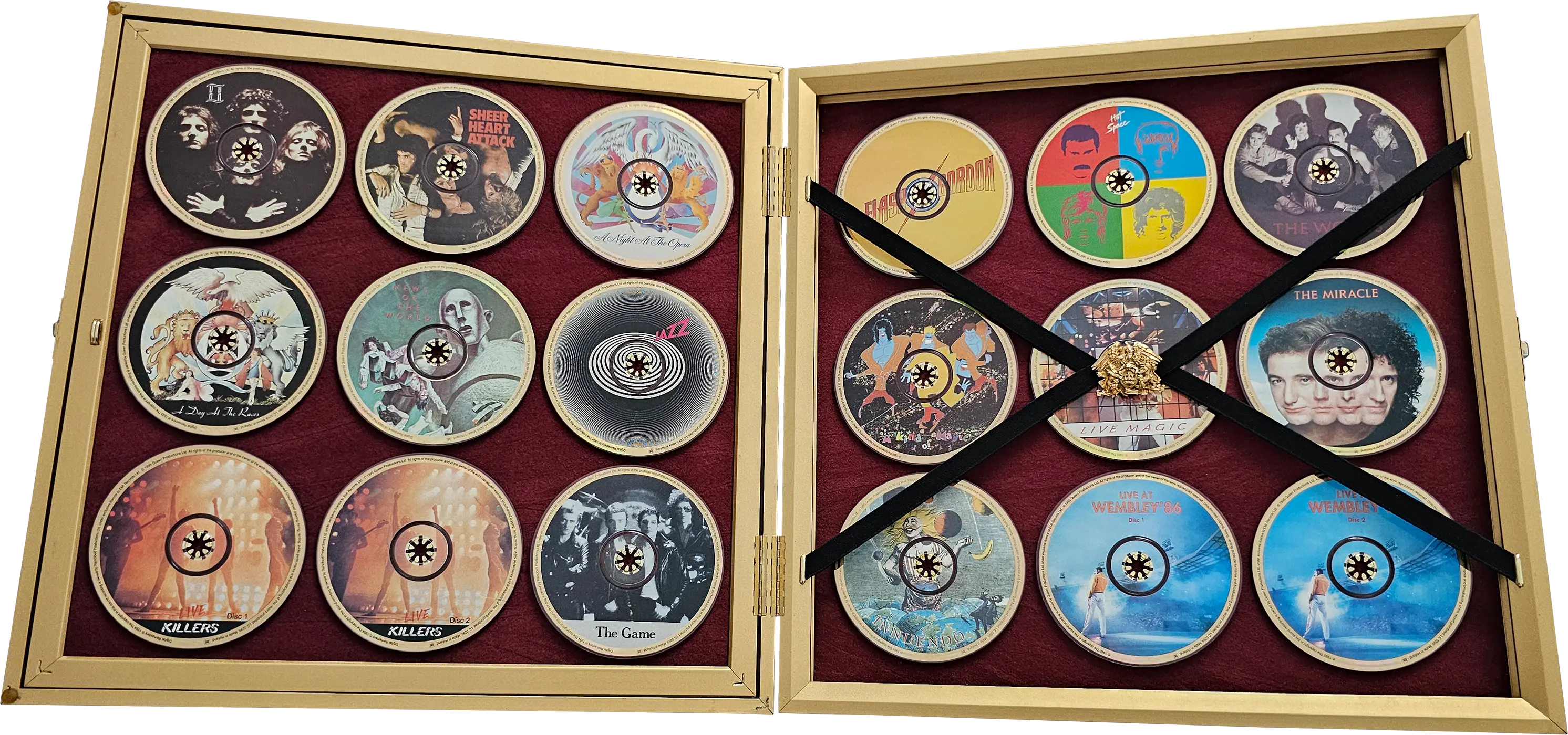 Queen The Ultimate 限定ボックス ゴールドディスクCD20枚組 QUEEN The Ultimate Collection Gold Disc 20 CD Box Set