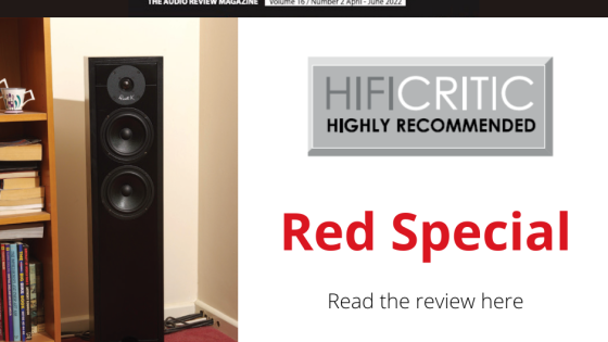 HIFICRITIC - RED SPECIAL - 120SE Review Q2.22