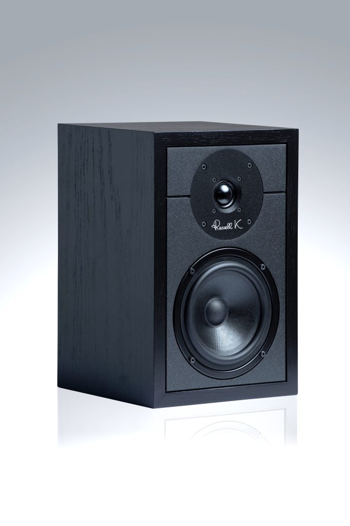 Russell K Red 50 Black Oak off-black baffle