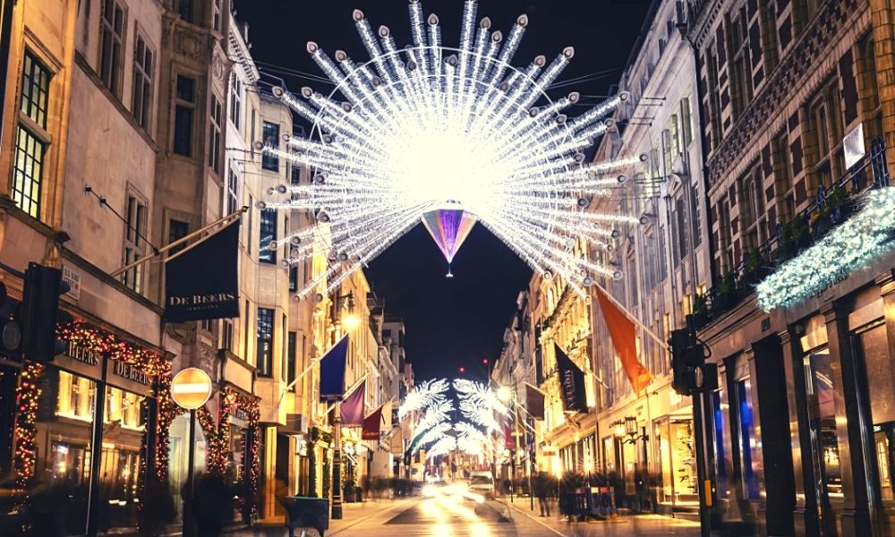 The Bond Street Christmas Lights