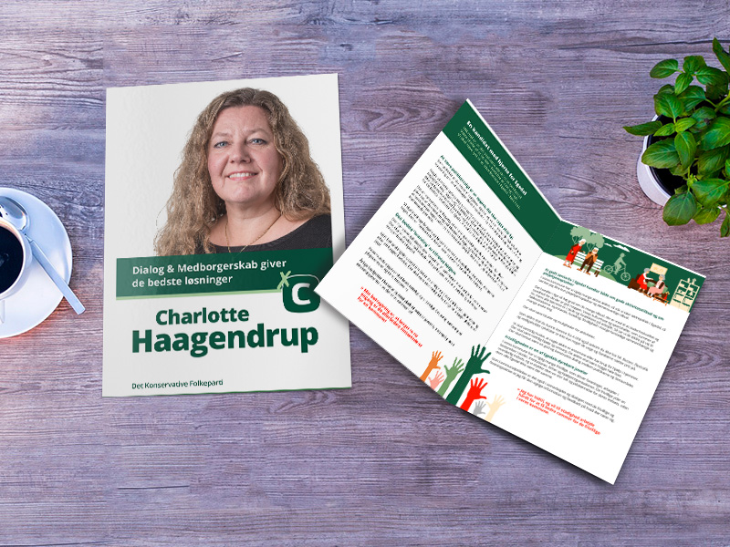 Charlotte Haagendrup, Konservative folder