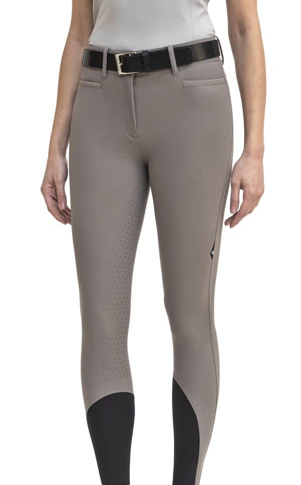 Equiline Ridebukser High Waist Ericiefh Full Grip Sand