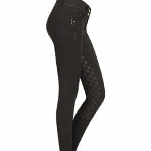 Fuzzy Termo Leggings med Teddy foer sort - Ridebukser - www