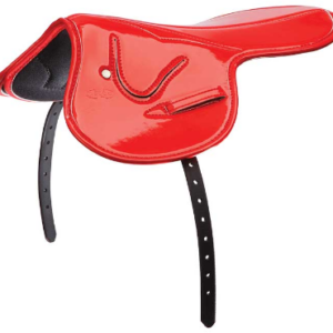 Zilco Patent Race Saddle 350g - Rød