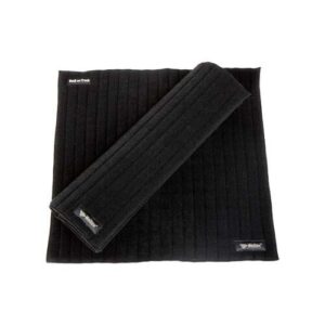 Back on Track Scandic PK bandageunderlag - sort - 50 x 50 cm