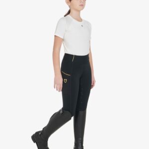 Equestro Slim Fit Junior Tights - 12 ÅR