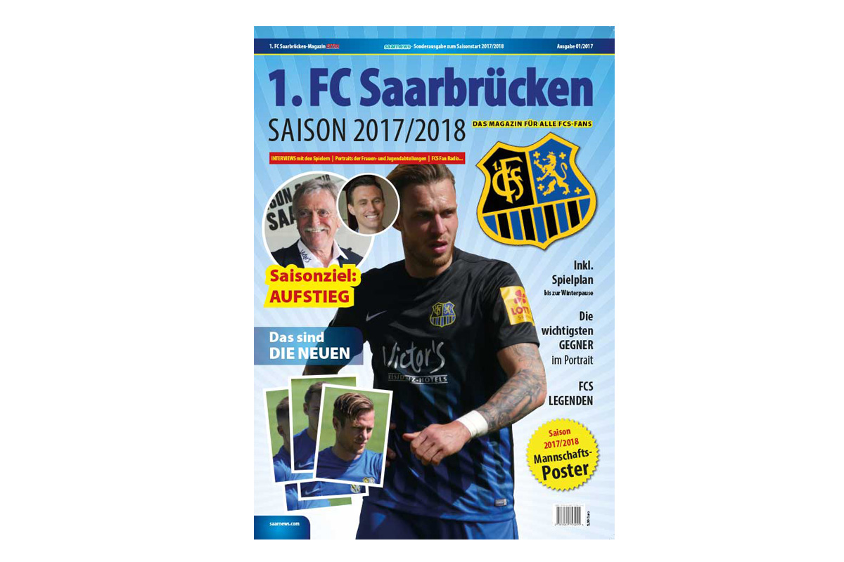 saarnews Magazin FCS Saisonmagazin 2017/18