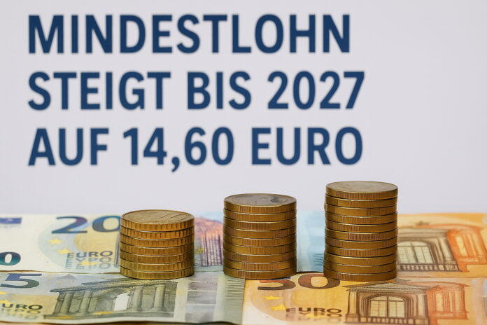 Mindestlohn steigt bis 2027 auf 14,60 Euro – DGB begrüßt Einigung der Kommission
