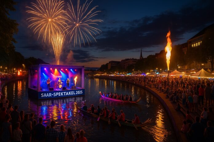 Saar-Spektakel 2025: Drei Tage Lebensfreude am Wasser in Saarbrücken