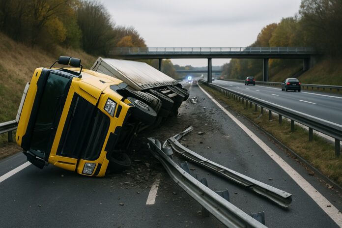 Unfall LKW A620