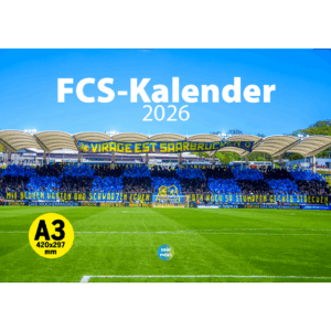 saarnews FCS Kalender 2026 DIN A3