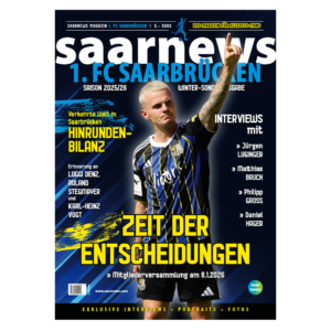 1. FC Saarbrücken 2025/26 Winterausgabe Saisonmagazin 1. FC Saarbrücken 2025/26 Winterausgabe Saisonmagazin