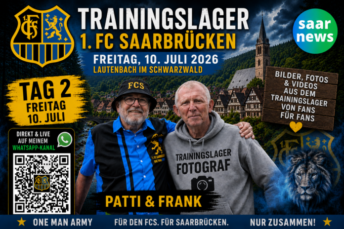 Patti on Tour: 2.Tag – FCS Trainingslager in Lautenbach