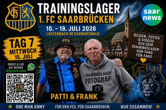 Patti on Tour: 7. Tag – FCS Trainingslager in Lautenbach