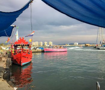 Am Hafen von Akko, Israel