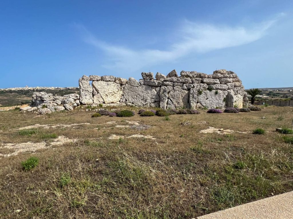 Tempelausgrabungen in Xhaghra auf Gozo