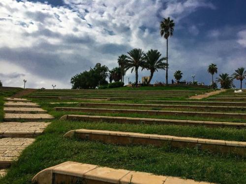 Ein kleiner Park in Tel Aviv-Jaffa. Perfekt für eine kleine Pause
