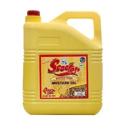 Scooter Mustard Oil Pet Jar 5 Ltr
