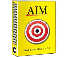 AIM Matches Box