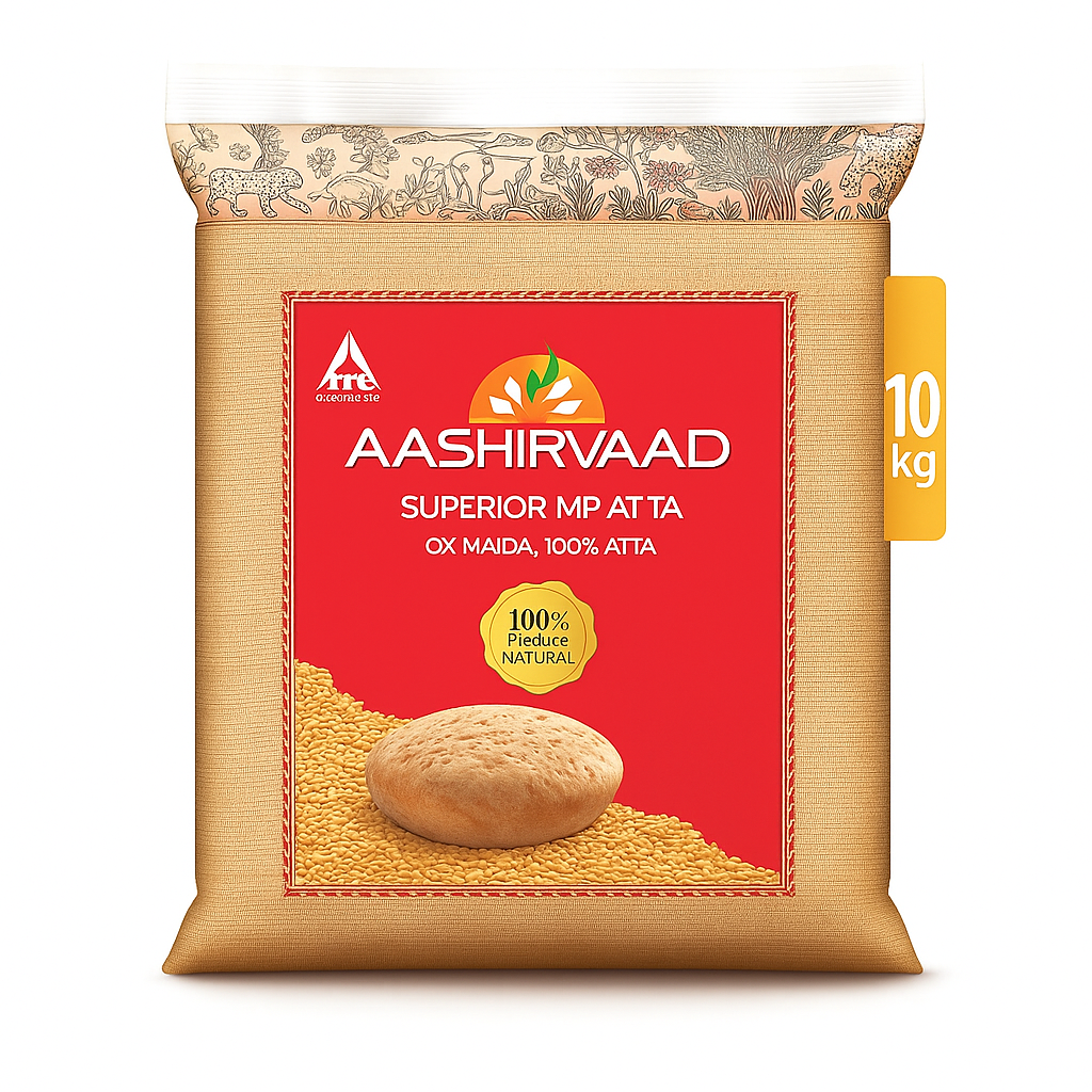 Aashirwaad Atta 10Kg