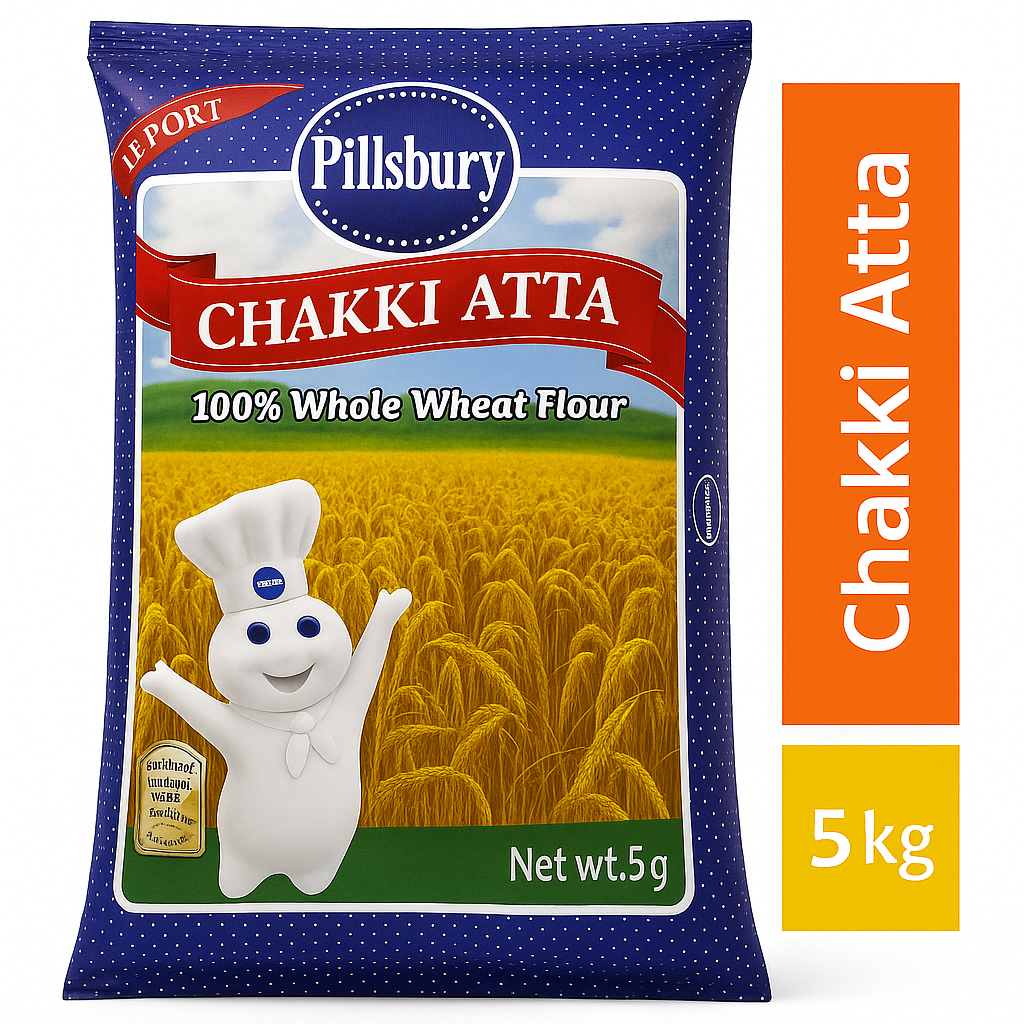 Pillsbury Chakki Atta 5Kg