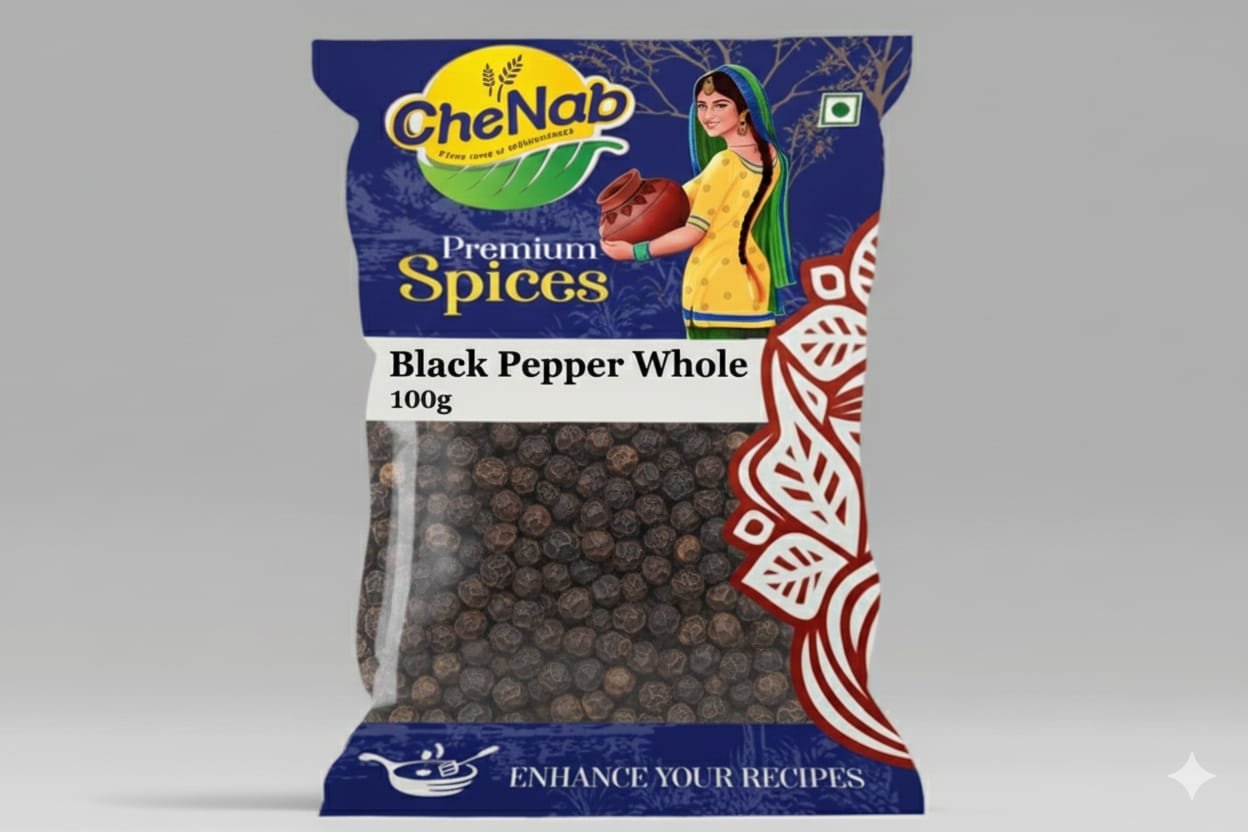 Chenab black pepper w. 100g