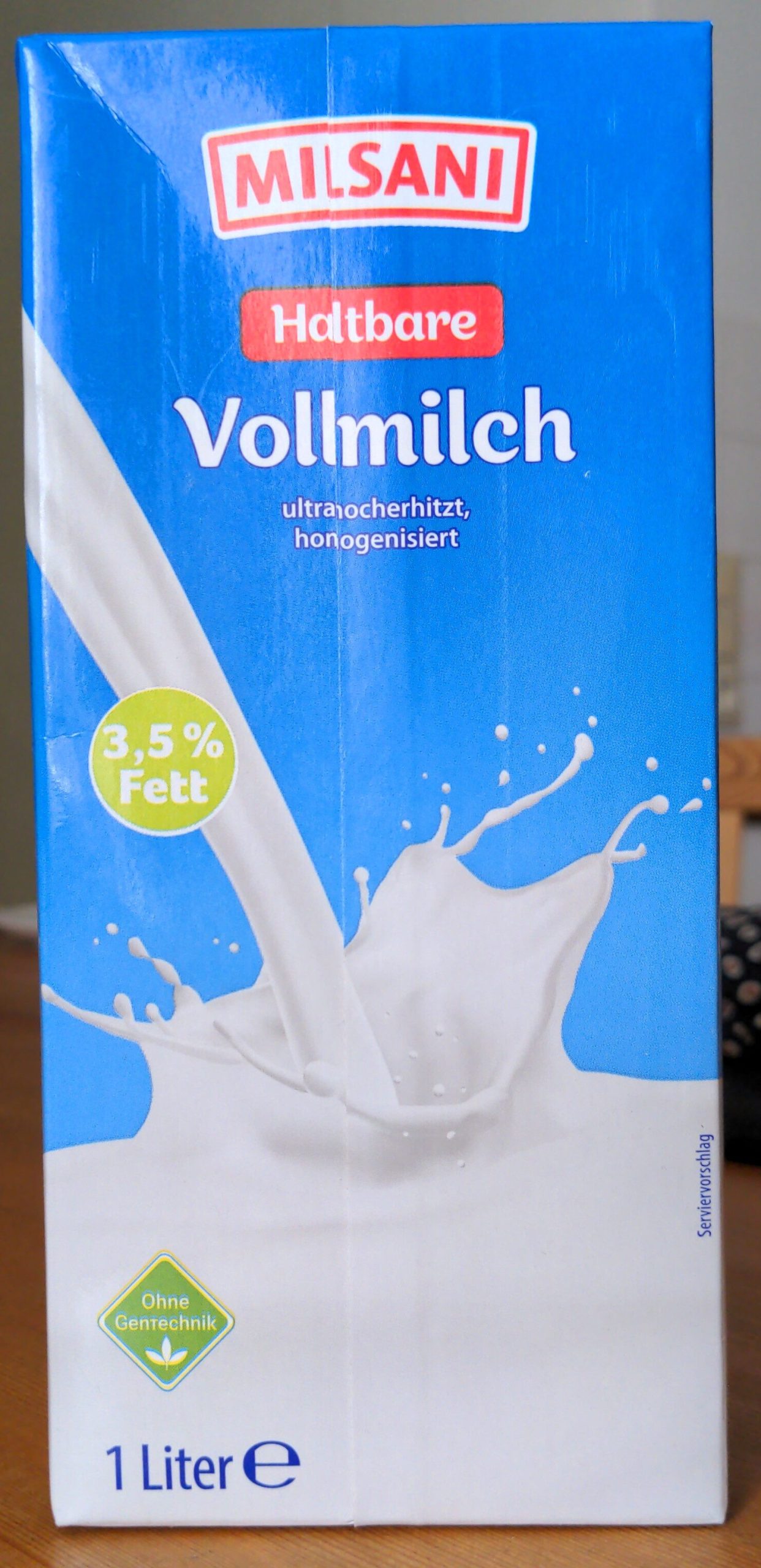 Vollmilch Milk 1 l