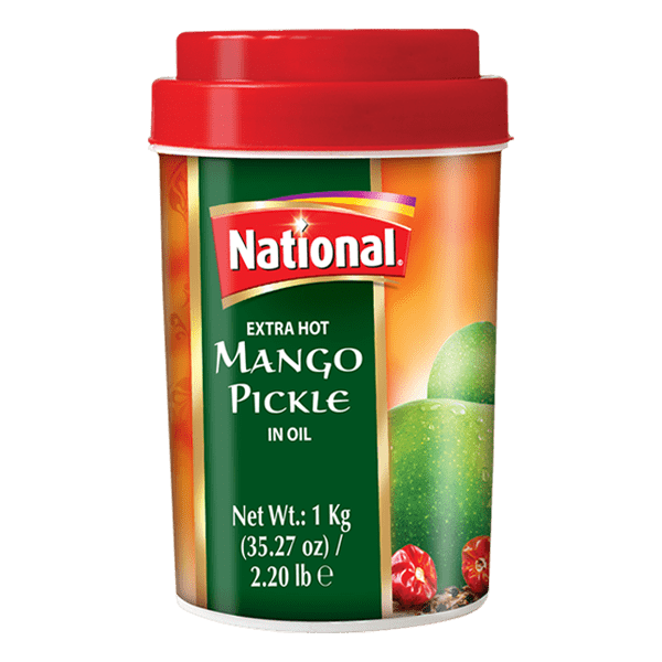 NATIONAL Mango pickle (extra hot) 1KG