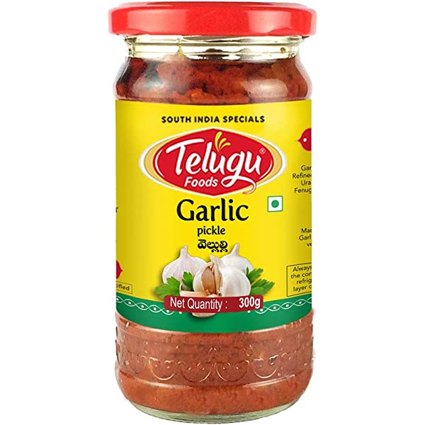 Telugu-Garlic pickle 300g