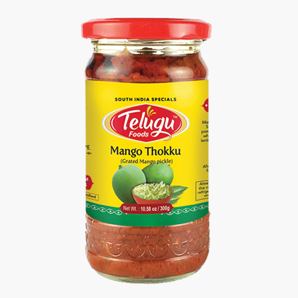 Telugu-Mango thokku pickle