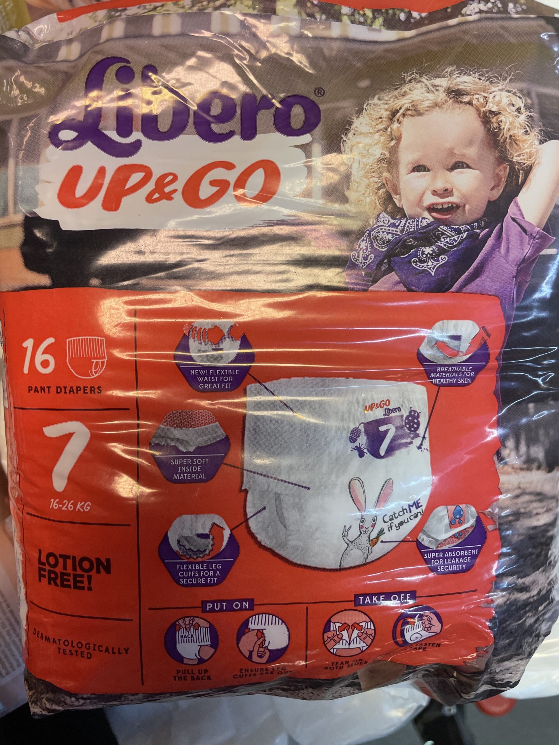 Libero up & go 7 ( 16-26 kg)