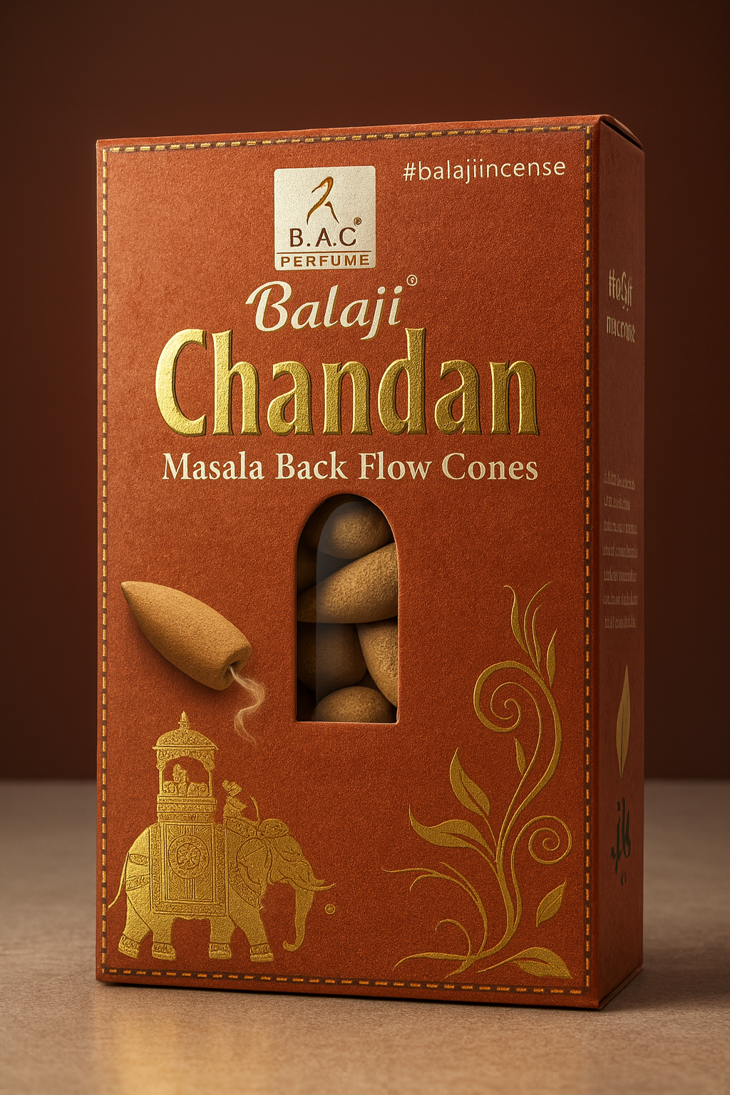 Balaji
Chandan
Masala Back Flow Cones