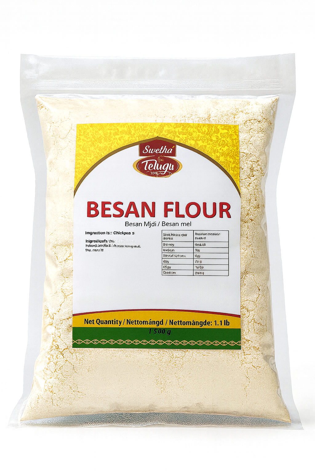 Besan flour 500g -Telugu