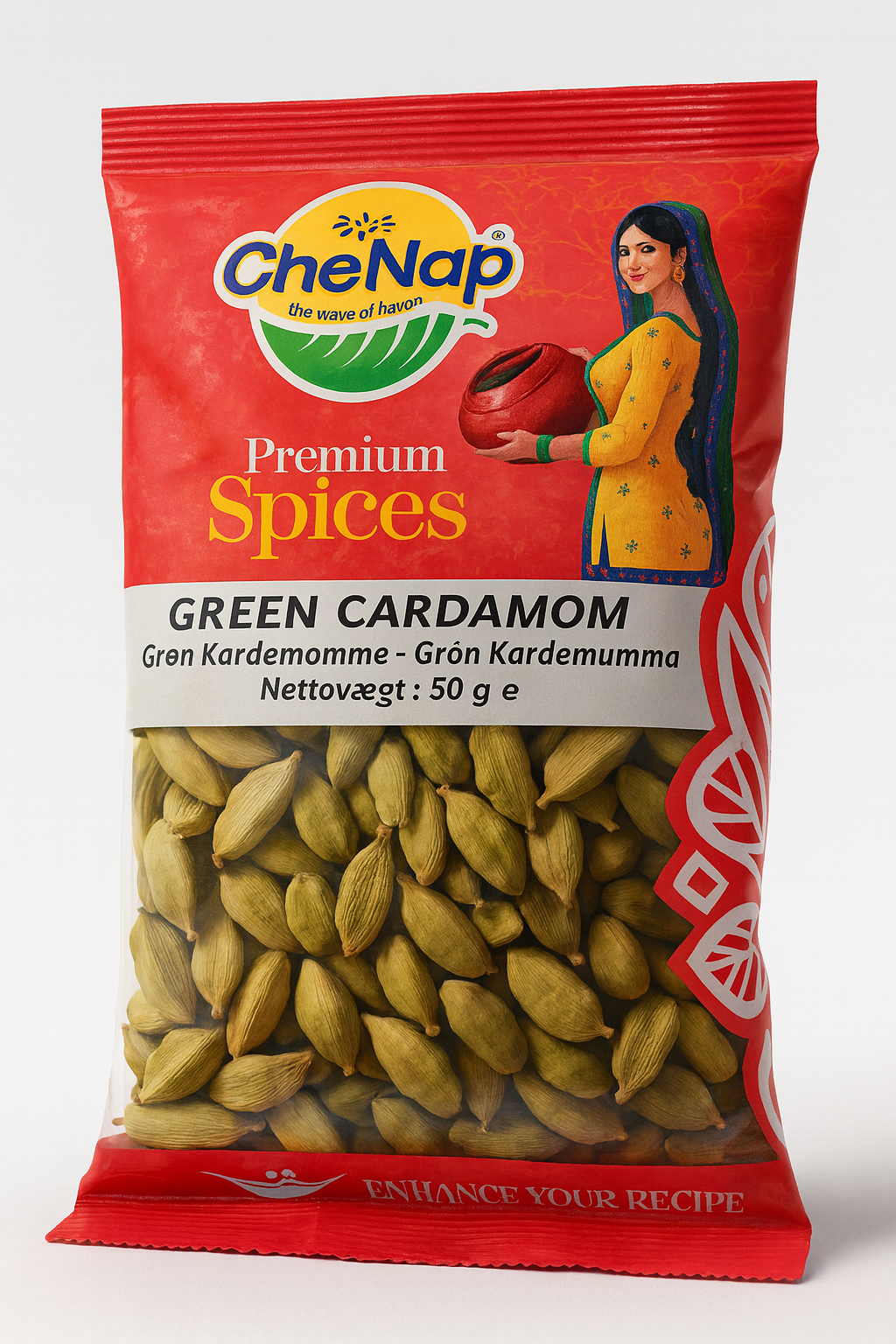 Green cardamom 50g chenab