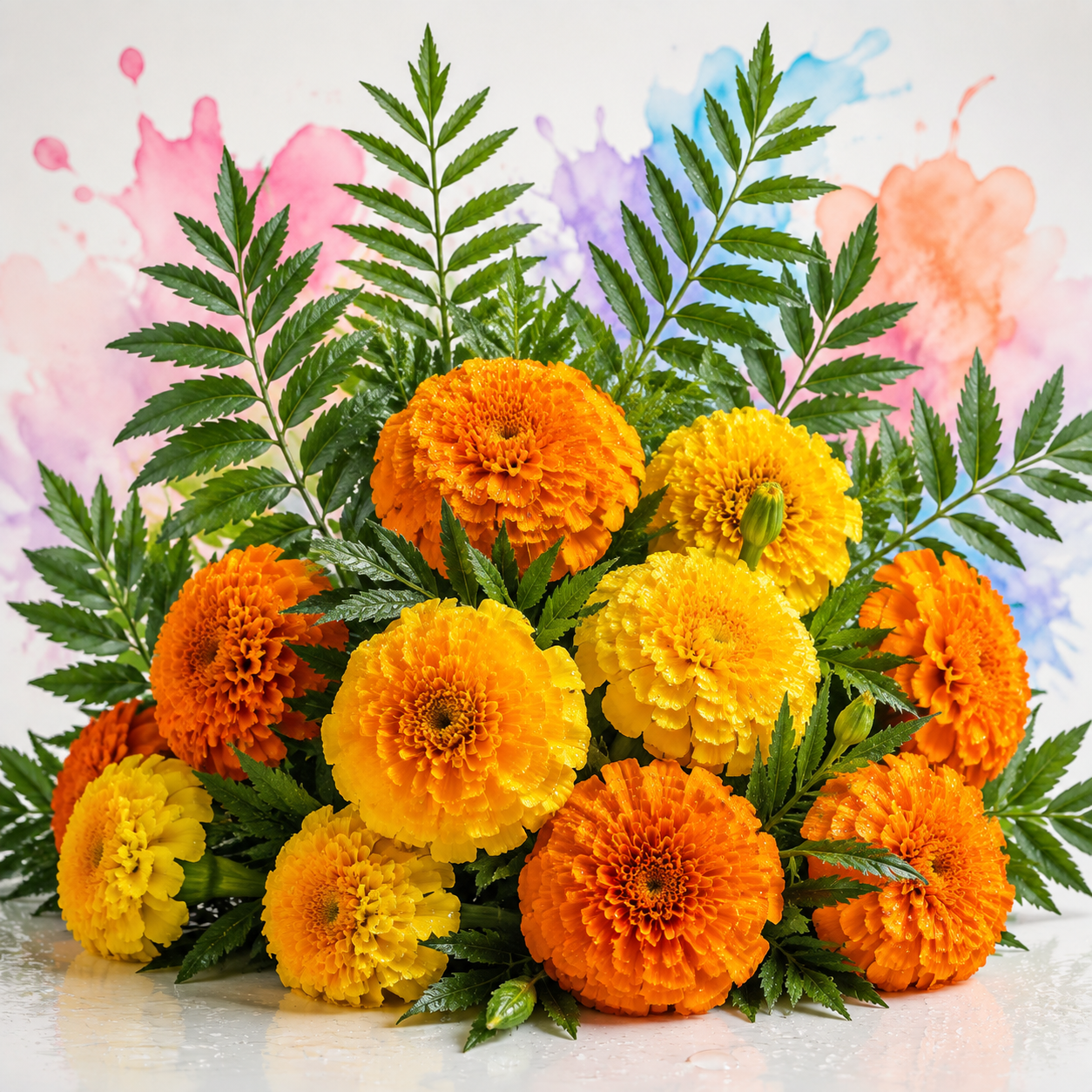 Marigold Flowers 5 stk