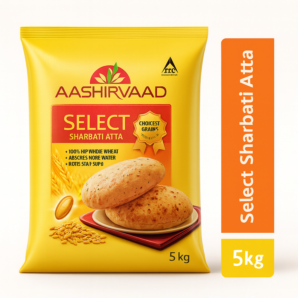 Ashirwad Select atta 5kg