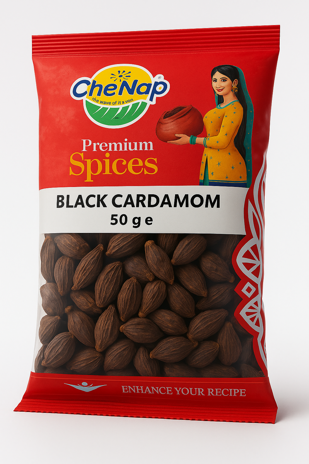 Chenab black cardamom50g