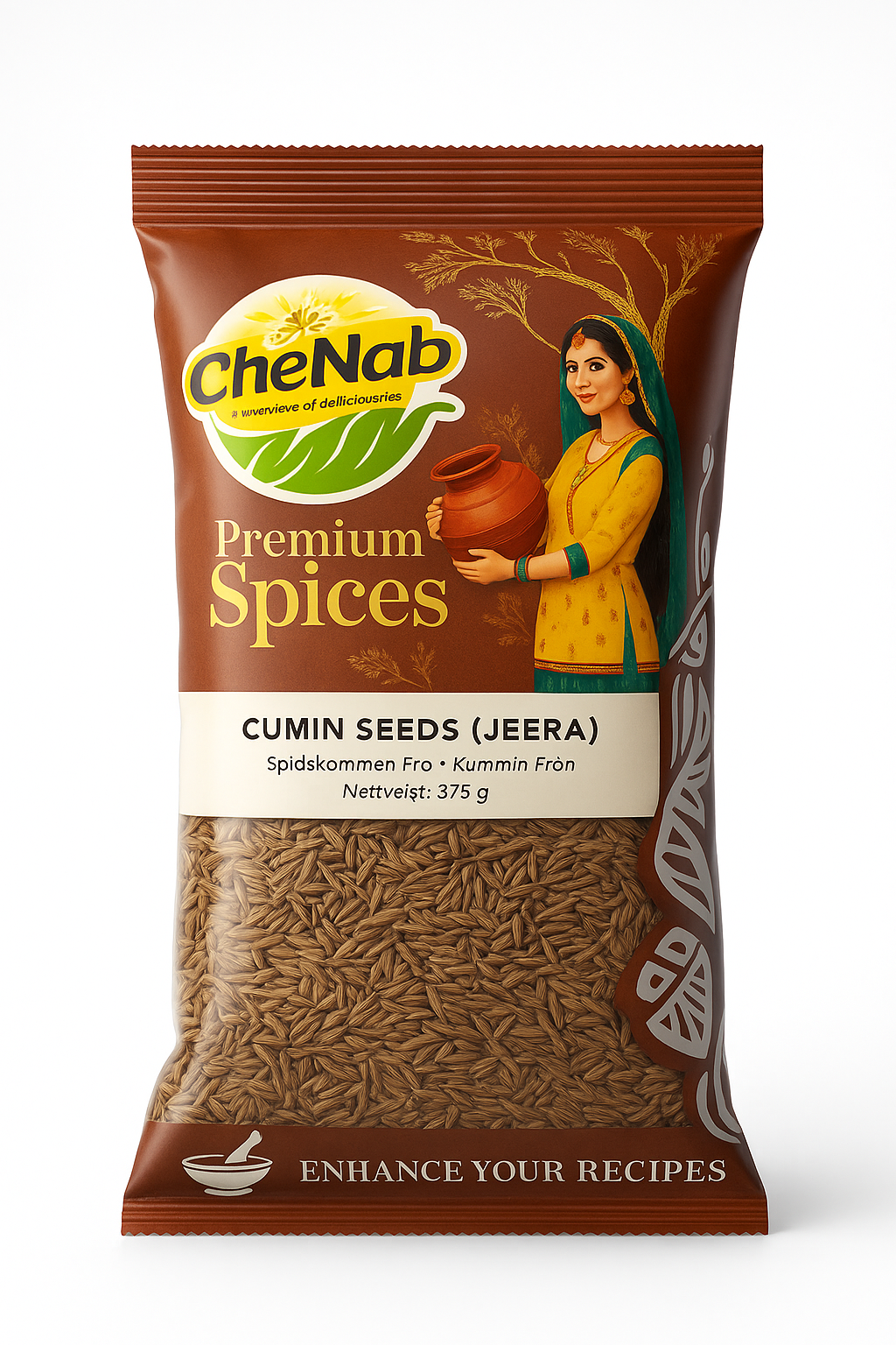Chenab cumin seeds 375g