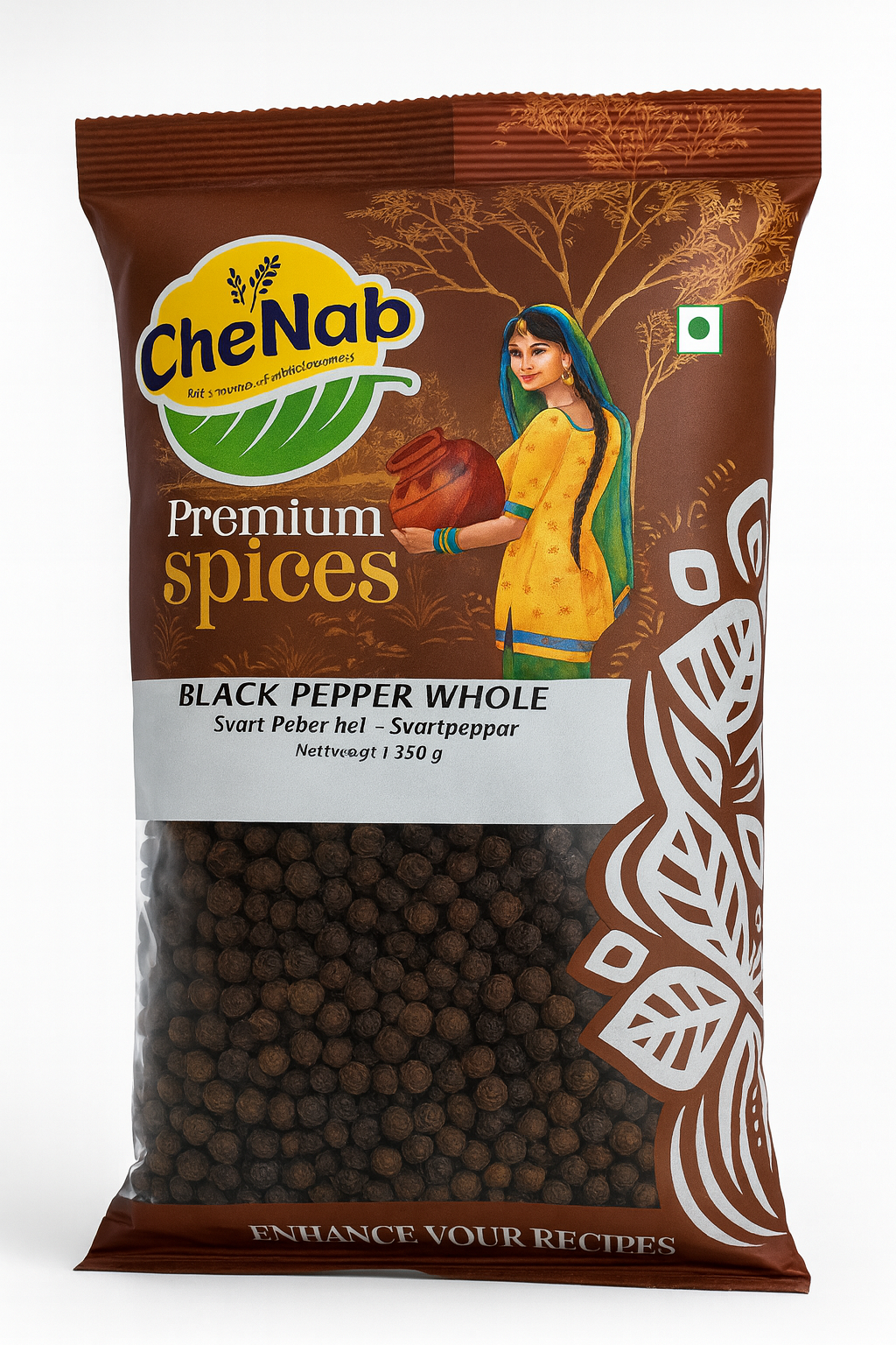 Chenab Black pepper whole 350g