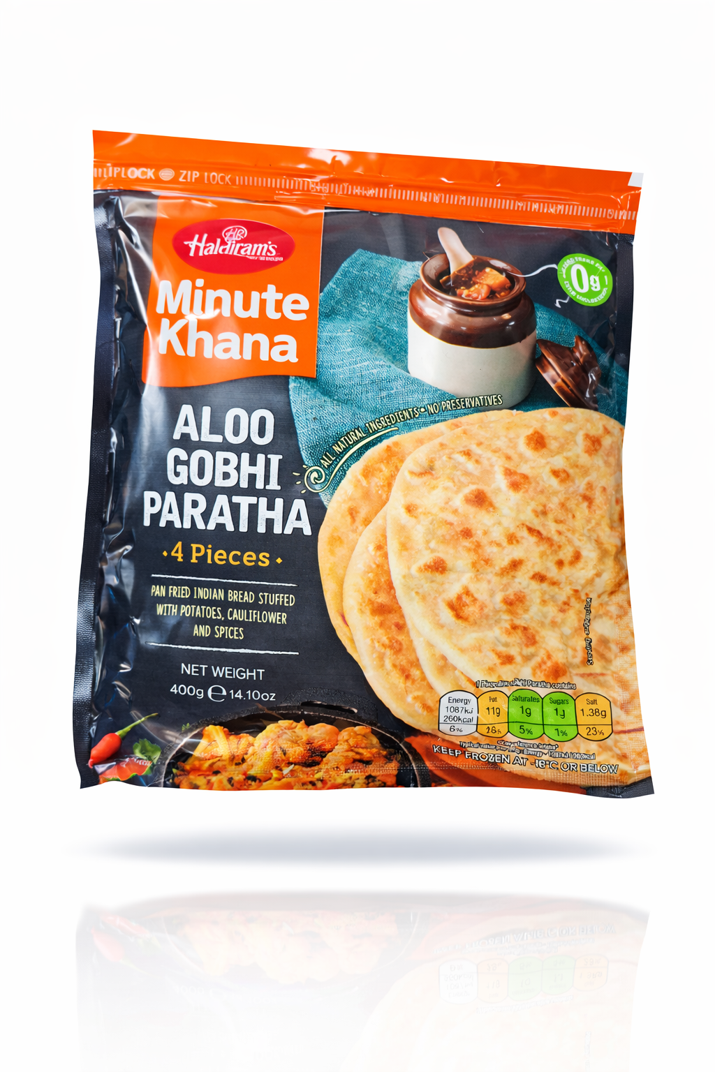 Haldiram aloo gobhi paratha 400g