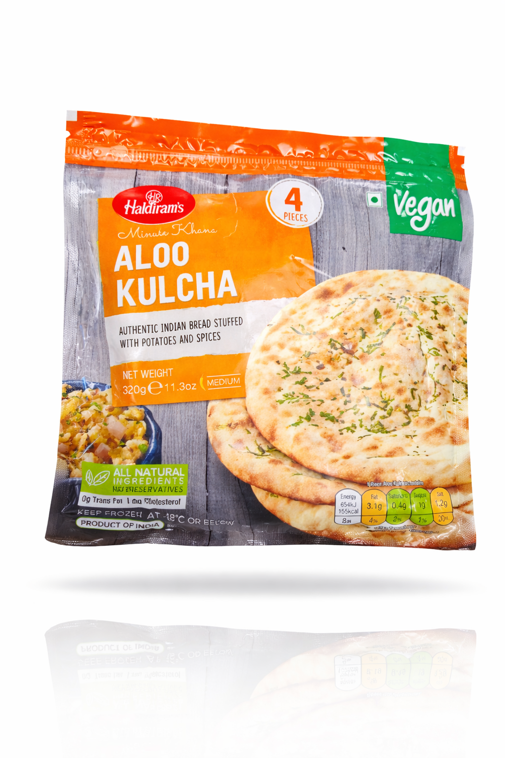 Haldiram aloo kulcha 320g