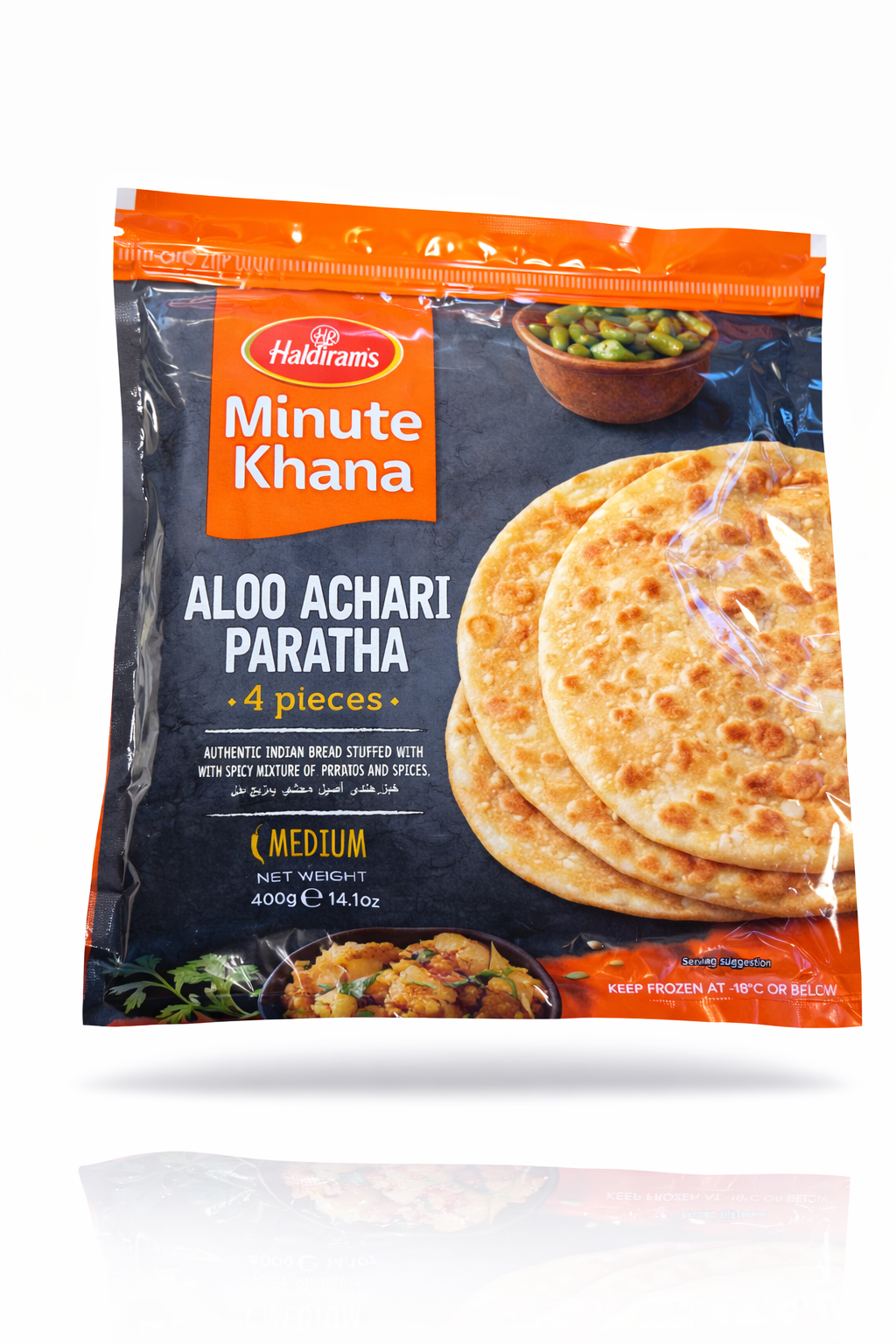 Haldiram aloo achari paratha 400g