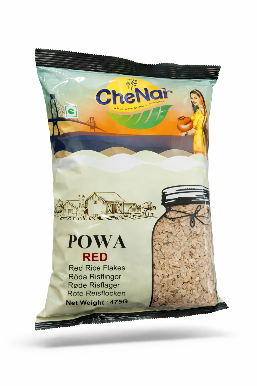 chenab poha red 500g