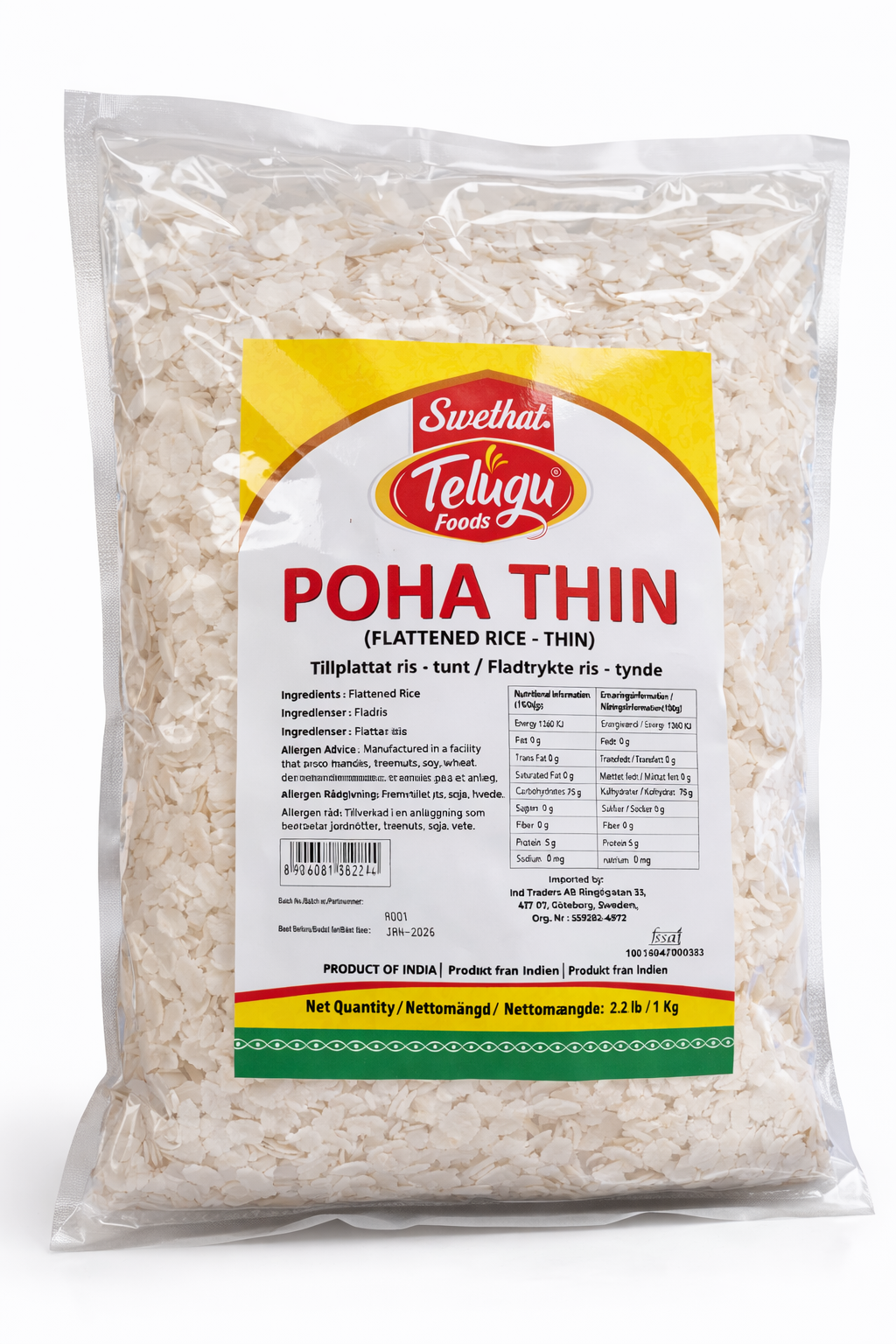 Telugu poha thin 1kg