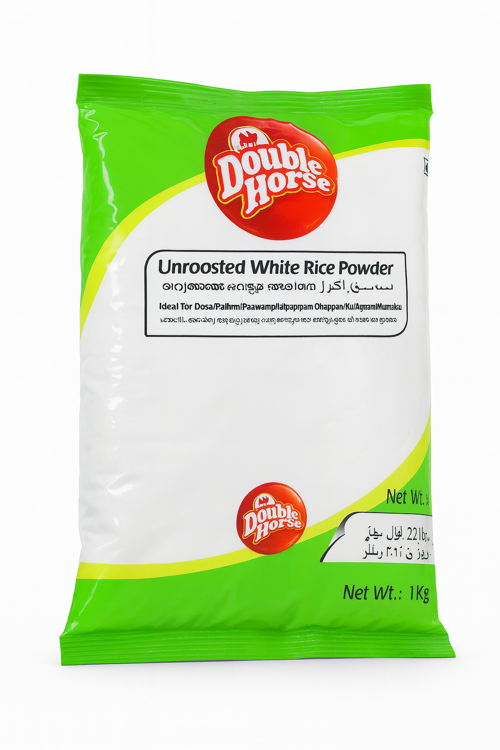 Double Horse 
Unroasted White Rice Powder  (1kg)